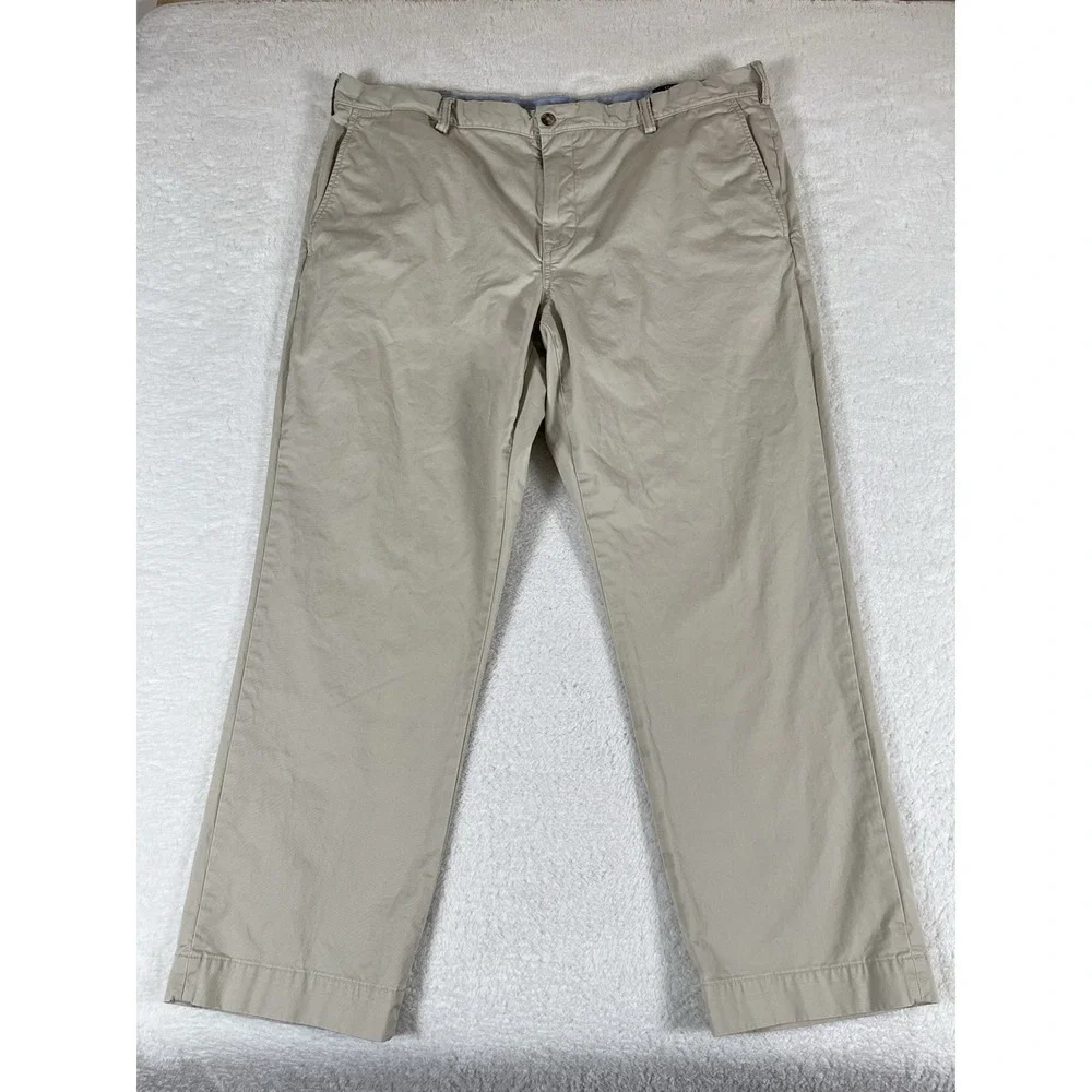 Polo Ralph Lauren Stretch Straight Fit Khaki Chino Pants Mens Sz 40x30 (42x29.5)